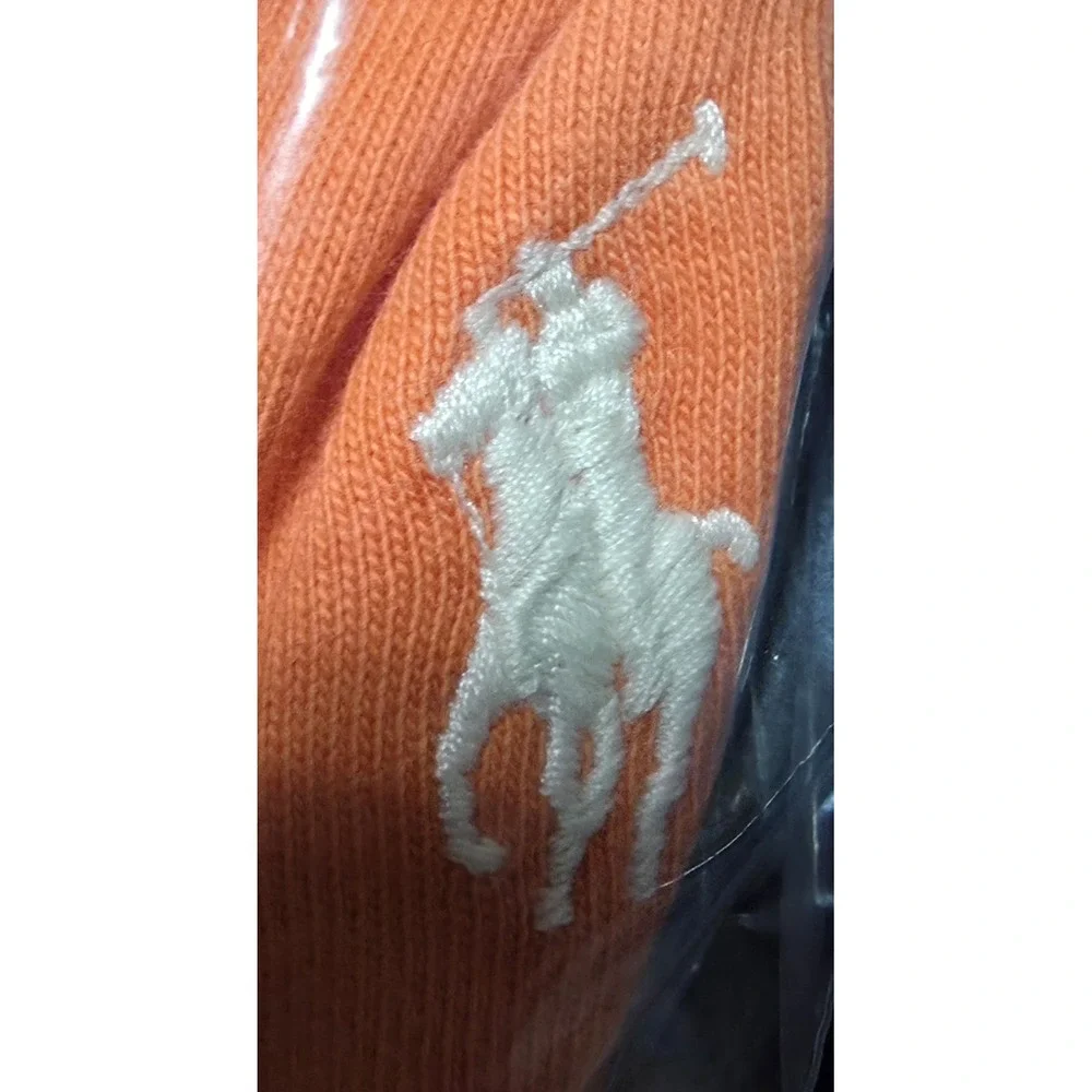 Polo Ralph Lauren Classic Fit Short Sleeve Orange Tee w/ White Pony 4XLT NWT